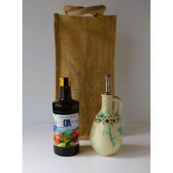 Conjunto de Botella y aceitera