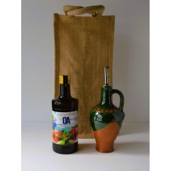 Conjunto de Botella y aceitera