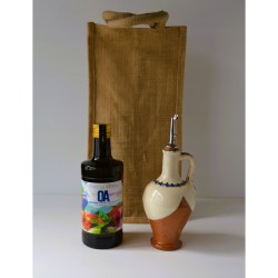 Conjunto de Botella y aceitera